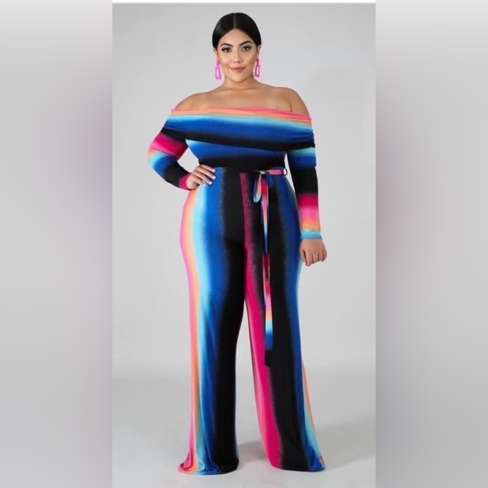 Rainbow Jumper w/ belt